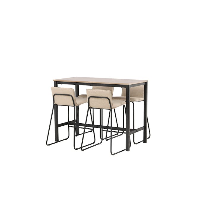 Matgrupp Venture Home Camden med 4 Bisbee Stolar