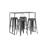 Matgrupp Venture Home Brea med 4 Tempe Stolar