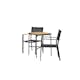 Cafégrupp Venture Home Holmbeck Bord med 2 Copacabana Stolar