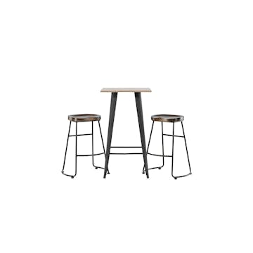 Matgrupp Venture Home Tempe med 2 st Ozark stolar