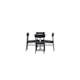 Matgrupp Venture Home Hamden Ø80 cm med 4 Montros stolar