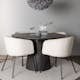Matgrupp Venture Home Lanzo Ø120 cm med 4 st Berit stolar