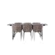Matgrupp Venture Home Astrid med 6 Modesto Stolar