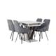 Matgrupp Venture Home Disa med 4st Rosie Matstolar