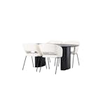 Matgrupp Venture Home Isolde med 4 st Day stolar