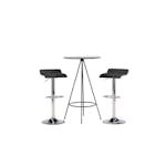 Matgrupp Venture Home Bistro Ø60 cm med 2 st Jonna stolar