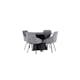 Matgrupp Venture Home Bootcut Ø110 cm med 4 st Rosie stolar