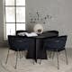 Matgrupp Venture Home Bootcut Ø110 cm med 4 st Selma stolar