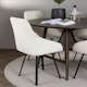 Matgrupp Venture Home Kaseidon Ø100 cm med 4 st Rosie stolar