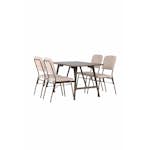 Matgrupp Venture Home Kaseidon med 4 st Seda stolar