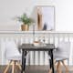 Matgrupp Venture Home Tempe med 2 st Zeno stolar