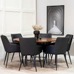 Matgrupp Venture Home Copenhagen med 6st Comfort Stolar