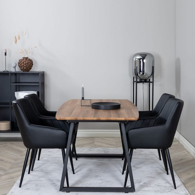 Matgrupp Venture Home Inca med 4st Comfort Stolar