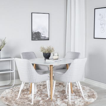 Matgrupp Venture Home Plaza med 4st Stolar