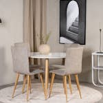 Matgrupp Venture Home Plaza med 4st Windu Stolar