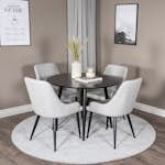 Matgrupp Venture Home Plaza med 4st Stolar