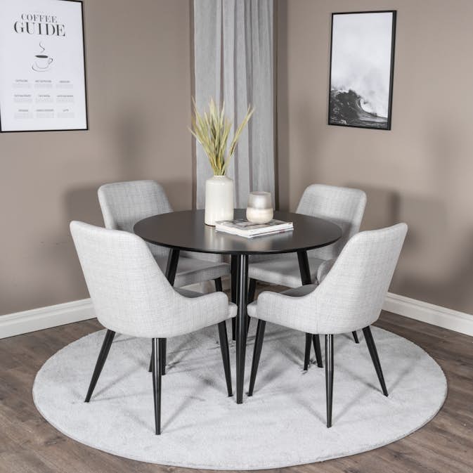 Matgrupp Venture Home Plaza med 4st Stolar