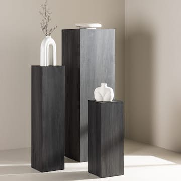 Piedestal Vind Ramsvik Grupp Svarta Sidobord