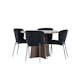 Matgrupp Venture Home Bootcut Ø110 med 4 st Modesto Stolar