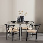 Matgrupp Venture Home Plaza Ø120 med 4 st Alfons Stolar