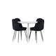 Matgrupp Venture Home Plaza Ø120 med 4 st Polar Stolar Teddy