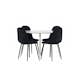 Matgrupp Venture Home Plaza Ø120 med 4 st Polar Stolar Teddy
