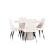 Matgrupp Venture Home Olivia Ø110 med 4 st Leone Stolar