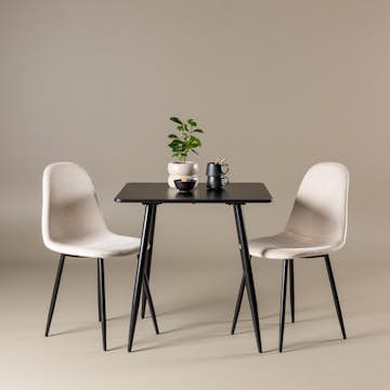 Matgrupp Venture Home Polar 75 med 2 st Polar Stolar Sammet