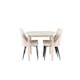 Matgrupp Venture Home Andy 180 med 4 st Leone Stolar