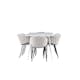 Matgrupp Venture Home Silar 180 med 6 st Evelina Stolar