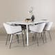 Matgrupp Venture Home Silar 180 med 6 st Evelina Stolar