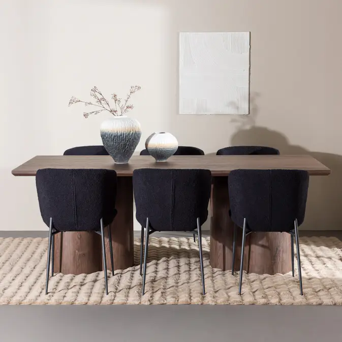 Matgrupp Venture Home Olivia 210 med 6 st Modesto Stolar