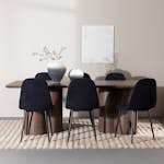 Matgrupp Venture Home Olivia 210 med 6 st Polar Stolar Teddy