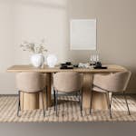 Matgrupp Venture Home Olivia 210 med 6 st Evelina Stolar