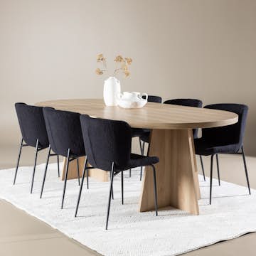 Matgrupp Venture Home Bootcut 230 med 6 st Modesto Stolar