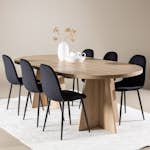 Matgrupp Venture Home Bootcut 230 med 6 st Polar Stolar Sammet