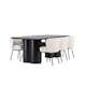 Matgrupp Venture Home Olivia 210 med 6 st Agnes Stolar