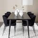 Matgrupp Venture Home Ellis 230 med 6 st Modesto Stolar