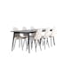 Matgrupp Venture Home Ellis 230 med 6 st Polar Stolar Sammet