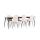 Matgrupp Venture Home Ellis 230 med 6 st Polar Stolar Sammet