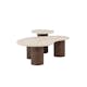Soffbord Venture Home Megg Set 130 cm & Ø50 cm