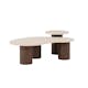 Soffbord Venture Home Megg Set 130 cm & Ø50 cm