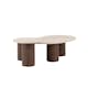 Soffbord Venture Home Megg Set 130 cm & Ø50 cm