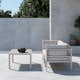Loungegrupp Venture Home Copacabana Soffbord 45x120x70 med 2+1 Soffmoduler