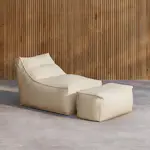 Loungefåtölj Venture Home Redang med Fotpall