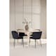 Matgrupp Venture Home Flora Ø120 cm med 4st Edina Matstolar