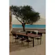 Matgrupp Utomhus Venture Home Bois 90x205 cm med 6 st Copacabana Trädgårdsstolar