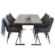 Matgrupp Sky Furniture Jane med 6 Plake Stolar