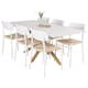 Matgrupp Sky Furniture Piata med 6 Peggy Stolar