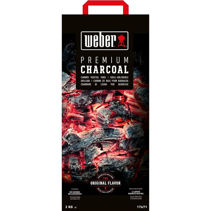 Grillkol Weber 10 kg Träkol